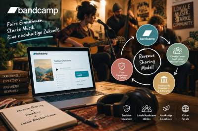 Wie entwickle ich ein bandcamp‑basiertes revenue sharing modell das traditionelle repertoires und lokale musiker*innen schützt