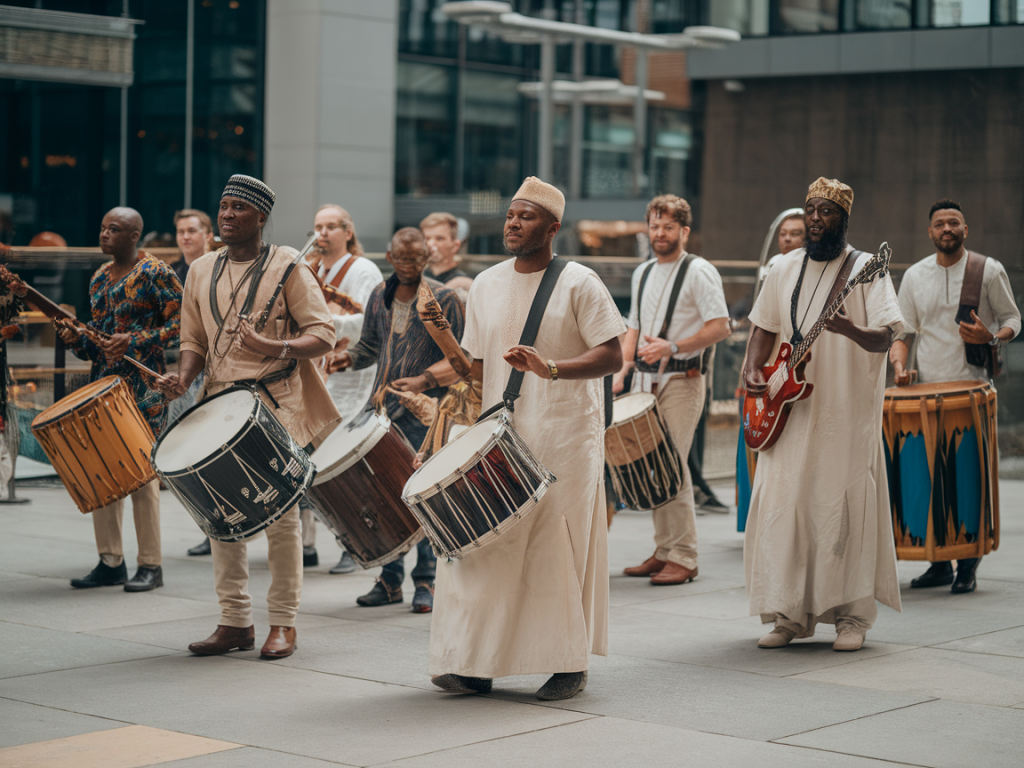 Wie entwickle ich ein kollaboratives albumsprojekt mit einer westafrikanischen band, das traditionelle repertoire schützt und zugleich zeitgenössische hörer*innen erreicht