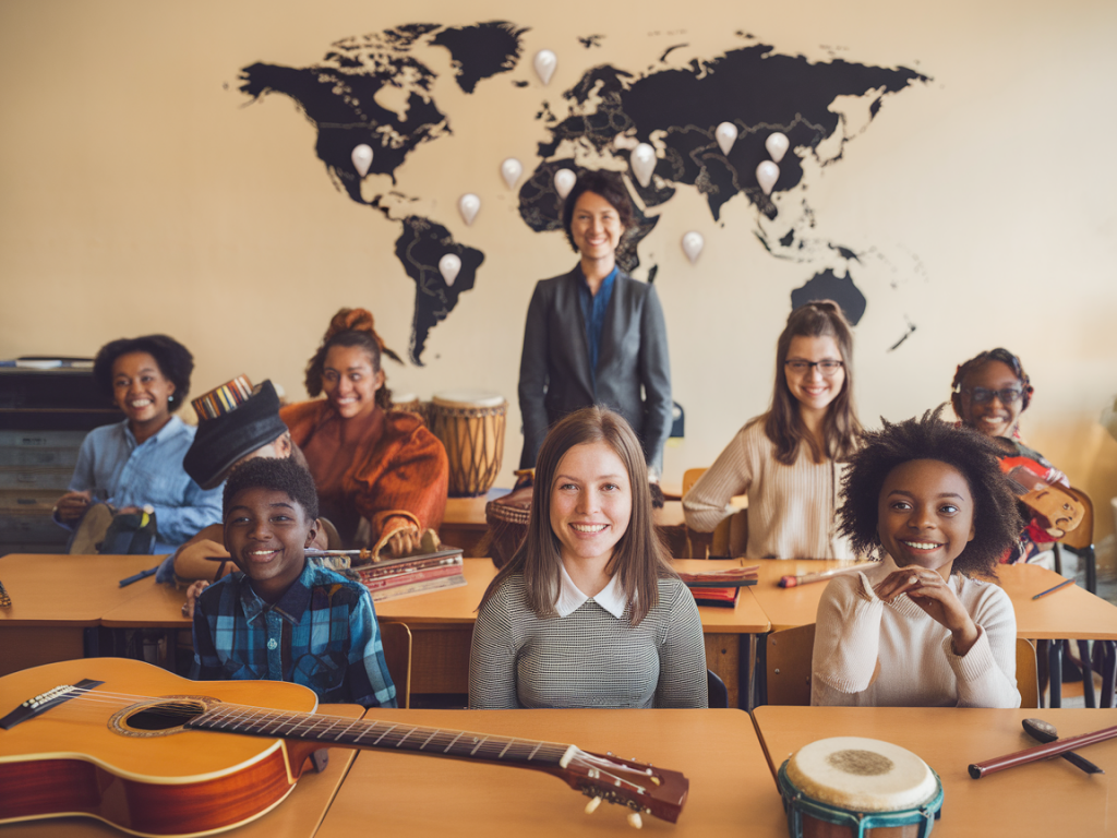 Welche instrumente eignen sich für ein crosskulturelles schulprojekt und wie unterrichte ich sie